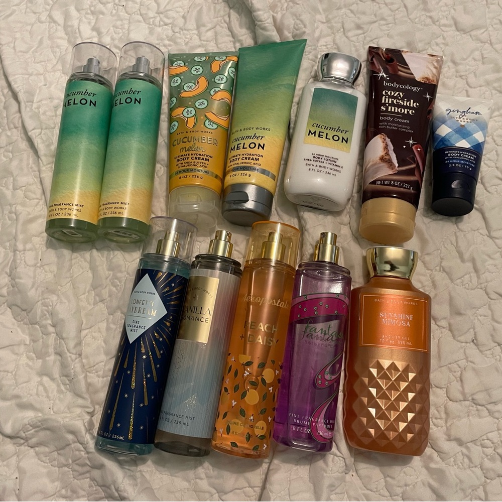Bath & Body Works Cucumber Melon and More Body Wash Collection
